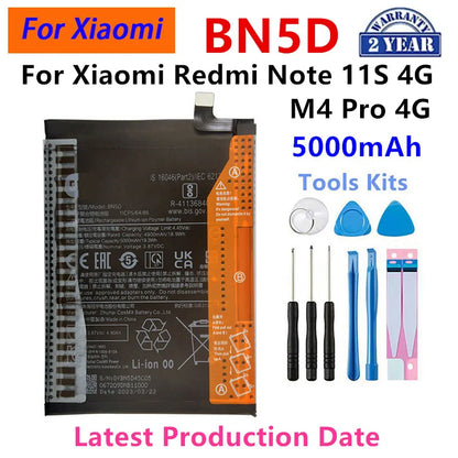 Batterie BN5F BN46 BN5H BN5D BN5L BN5X BN70 per Xiaomi Redmi 7/15/15C/Redmi 14C/12C/10C Note11E/Note 11S/Note 9 Pro