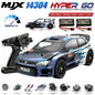 MJX HYPER GO 1/14 14304 14303 60KM/H Auto da Corsa RC Fuoristrada ad Alta Velocità con Trazione Integrale e Motore Brushless 2.4G, Regalo per Ragazzi