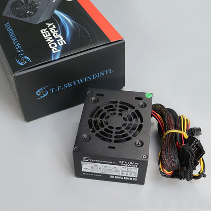 Alimentatore per PC SFX da 400 W Alimentatore da gioco per PC desktop da 400 W SFX400 Piccolo alimentatore 110 V 220 V adatto per computer