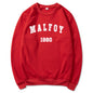 2025 Felpa Draco Malfoy Film Magico HP Wizard World Pullover Vintage Wizard School Retro Malfoy 1980 Felpe girocollo