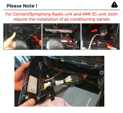 MEKEDE 8.8 "CarPlay Auto Android 14 Autoradio Radio Per Audi Q5 2010-2017 8 Core BT di Navigazione GPS DSP WIFI Lettori Multimediale