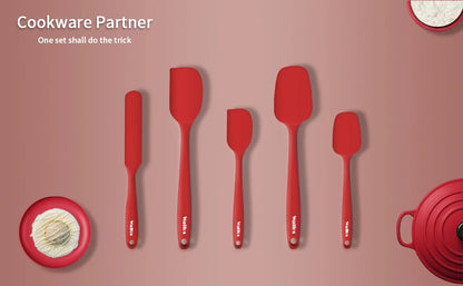 Walfos 5 Pz/set Spatola In Silicone Antiaderente Cottura Della Pasticceria Spatola In Silicone Resistente Al Calore Utensile Da Cucina Strumento di Cottura