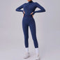 Tuta da donna Set da yoga Tuta intera Pagliaccetti femminili Abbigliamento da yoga ad asciugatura rapida Tute da allenamento Tuta sportiva a maniche lunghe