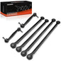Set di 6 bracci di controllo sospensione posteriore Frankberg per Alfa Romeo 147, 156 Sportwagon e GT, 1997–2010; codici articolo 46802680, 46802682 e 60613575.
