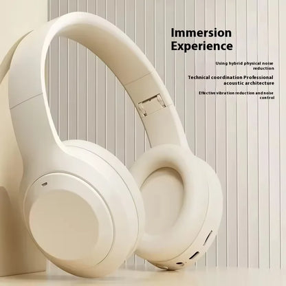 Auricolari Bluetooth wireless Lenovo Cuffie wireless pieghevoli per computer Cuffie da gioco con audio stereo Android e iOS