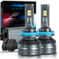 Faro LED XSTORM H7 Canbus 400W 80000LM H1 H4 9005 9006 Luci LED per Auto ad Alta Potenza con Ventola Turbo 12V 24V 6000k
