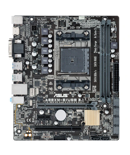 ASUS A88XM-E/USB 3.1 Scheda madre Micro ATX AMD A88X Socket FM2 + DDR3 SATA3 HDMI VGA DVI-D NUOVO per CPU serie A/serie Athlon