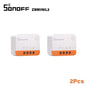 SONOFF ZBMINI L2 Zigbee Zbminil2 Interruttore smart Zigbee Mini L2 Nessun cavo neutro richiesto Controllo bidirezionale a 1 gruppo Alexa Google Home