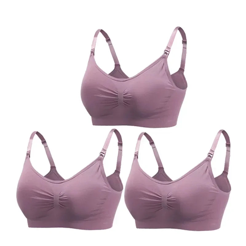3 Pz/lotto Maternità Reggiseni Allattamento Cotone Allattamento Al Seno Donne Incinte Gravidanza Biancheria Intima Allattamento Al Seno Reggiseno Abbigliamento Lactancia