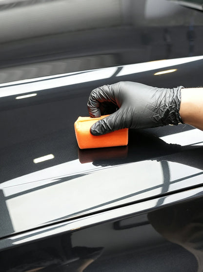 Applicatore in Microfibra SPTA per Rivestimenti Ceramici, Spugna in Camoscio per Detailing Auto, Applicazione di Cera e Sigillanti