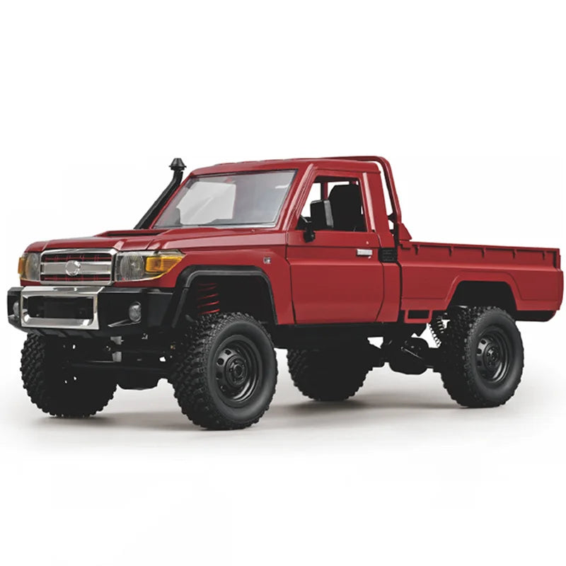 MN82 Pickup 4WD Off-Road PRO Aggiornato, Auto RC in Scala 1:12 con Fari, Giocattolo Telecomandato 2.4G, Regalo per Bambini, Gioco all'Aperto