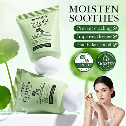 BIOAQUA Asiatico Centella Crema per le mani Sbiancamento delle mani Idratante Anti rughe Anti-età Prodotti per la cura della pelle delle mani