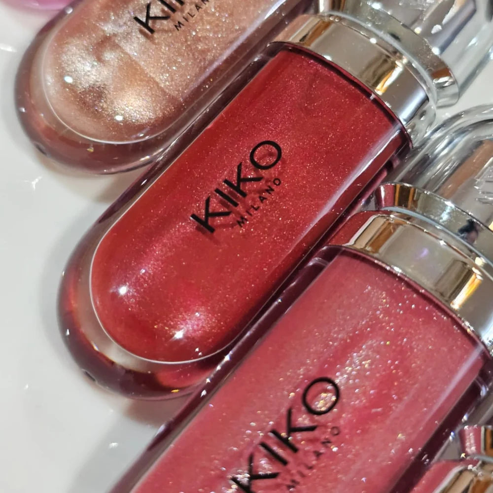 Kiko Edizione Limitata Lucidalabbra 3D Hydra Perlato Idratante Lunga Durata Impermeabile Rimpolpante Lucido Rossetto