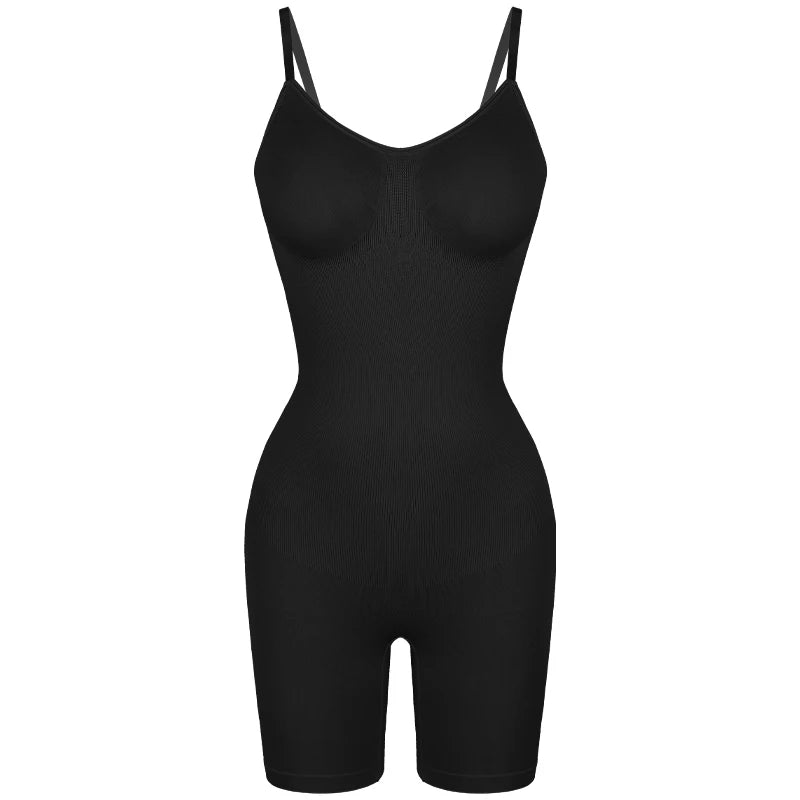 Nuovo Body Shapewear Donna Canotta Controllo della pancia Shaper completo del corpo Pantaloncini anti sfregamento Dimagrante Vita Trainer Butt Lifter