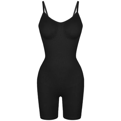 Nuovo Body Shapewear Donna Canotta Controllo della pancia Shaper completo del corpo Pantaloncini anti sfregamento Dimagrante Vita Trainer Butt Lifter