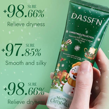 Set di Creme per le Mani di Natale, Fragranze di Cocco, Litchi, Fiori e Frutta, Lozione Corpo Idratante Portatile per Autunno e Inverno, Regalo per le Feste, Novità