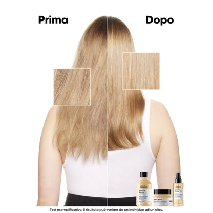 L'Oréal Professionnel Shampoo Professionale per Capelli Secchi e Danneggiati, Idratazione Istantanea e Nutrizione Profonda, Absolut Repair 500 ml / 1500 ml