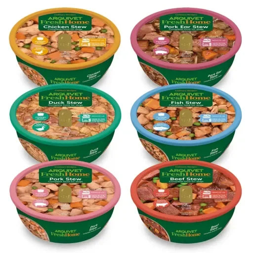 Arquivet Cibo Umido in Multipack di Gusti Assortiti per Cani - 6x280 gr