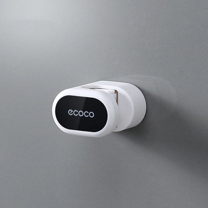 Supporto da parete per scopa e mocio, gancio appendi-mocio, porta scopa e mocio da cucina e bagno, organizer domestico, mensola a ventosa per appendere oggetti
