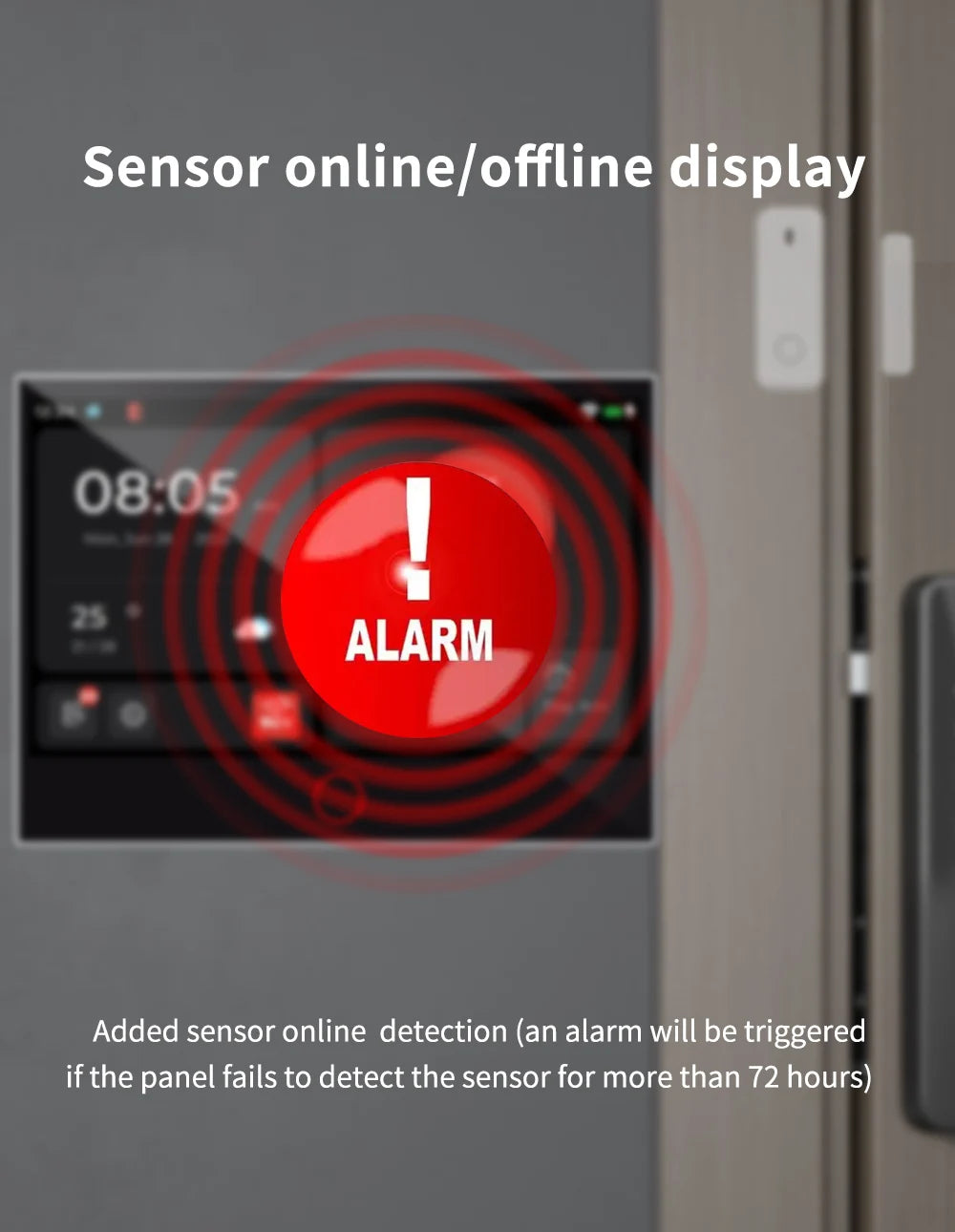 Consegna veloce KERUI Tuya WiFi + 4G Set di sistemi di allarme domestico con touch screen da 7 pollici dal magazzino ES Protezione di sicurezza dell'allarme G70
