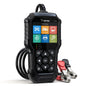 VDIAGTOOL BT300 Tester per Batterie Auto 6-12V, 5-3000 CCA per Analizzatore Batterie Auto, Camion, Moto con Test di Carica, Test di Avviamento, Test di Tensione SOH SOC, Strumento per Test del Sistema di Ricarica e Avviamento