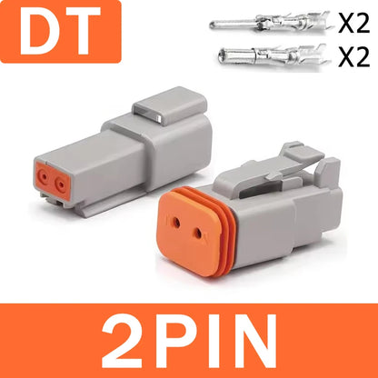 Kit spina connettore DT impermeabile DT06-2S/DT04-2P 3P 4P 6P 8P 12P maschio femmina presa automobilistica connettore Deutsch