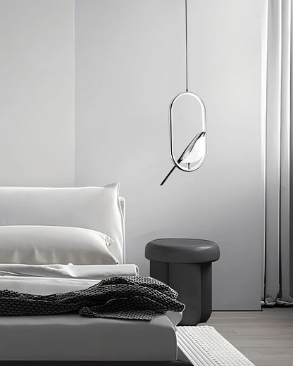 Lampade a sospensione a LED per uccelli gazza girevoli per interni per sala da pranzo AC85-265V Lampade a sospensione per camera da letto sospese con cavo da 1,5 m