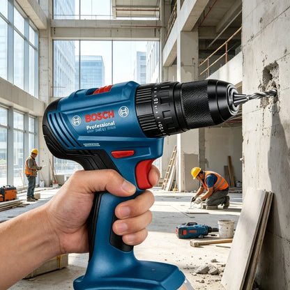 Bosch GSB 185-LI Trapano a Percussione Senza Spazzole 18V 1900RPM Cacciavite Elettrico Multifunzione Utensili Elettrici (Senza Batteria)