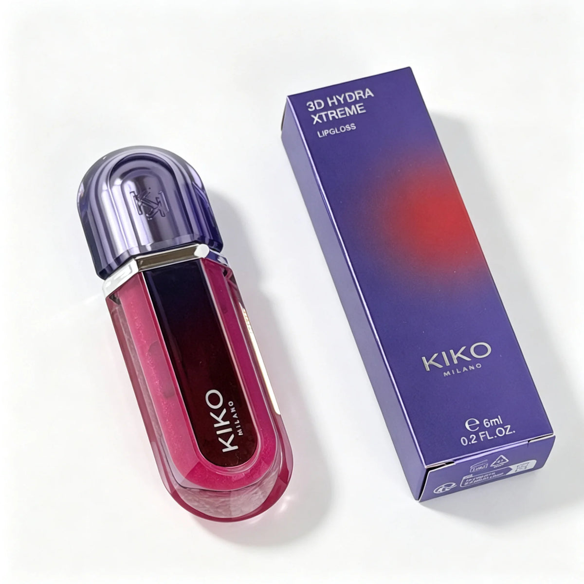 KIKO MILANO Lucidalabbra 3D Hydra Xtreme Edizione Limitata, Volumizzante, Brillantezza Effetto Specchio, Idratante e Nutriente, Non Appiccicoso