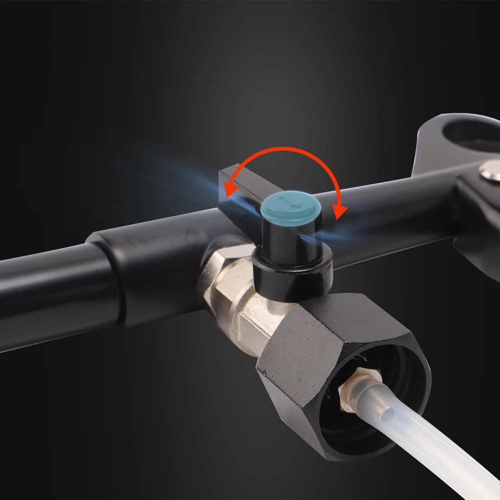 Pistola per la pulizia degli interni dell'auto SPTA Spray per rivestimento ad aria compressa con strumento multifunzione per bottiglie per i dettagli automatici