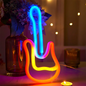 1 pezzo, luce al neon decorativa per un'atmosfera artistica moderna, decorazione da parete per feste natalizie, regalo per matrimoni, scene di laurea, alimentata tramite USB o a batteria (batteria non inclusa)