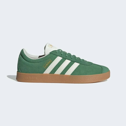 adidas VL COURT 2.0, comode scarpe da ginnastica basse, modello unisex, colore verde, codice JH5077.