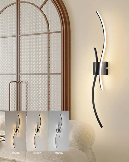 Lampade da parete a LED con batteria ricaricabile senza fili Sconce da parete per camera da letto Luci da parete dimmerabili touch 3CCT con corridoio telecomandato
