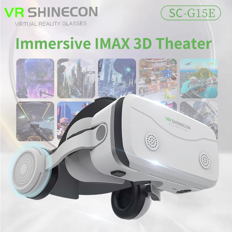 Occhiali per realtà virtuale VR Dispositivi per cuffie 3D Viar Occhiali per casco Lenti Smart per smartphone Telefono Cuffia mobile Realidade