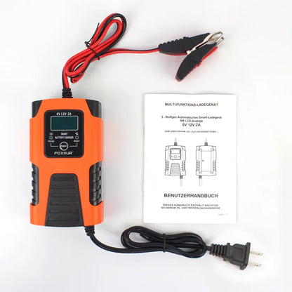 6V 12V Auto Moto Camion AGM Piombo Riparazione Automatica Desulfatore Accessori Caricabatteria Automotive Intelligente