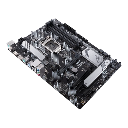 Scheda madre ASUS PRIME H470-PLUS Intel H470 LGA 1200 ATX con supporto per due slot M.2, compatibile con Core i3-10100, i3-10320, i5-10600, i9-10900F, i9-10900KF.