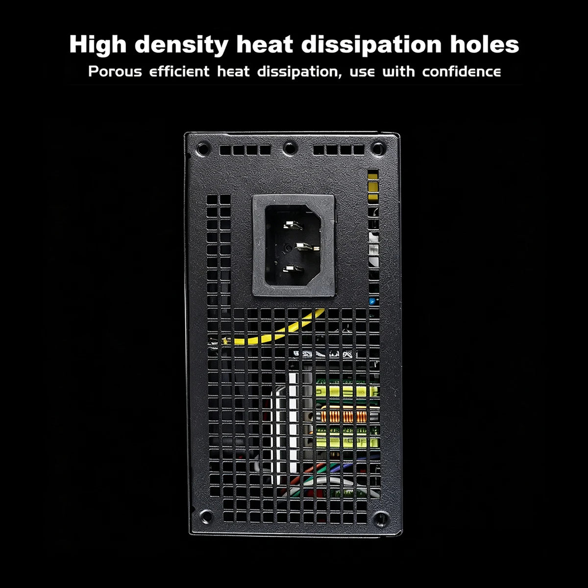 Alimentatore Max 650W SFX Mini ITX Completamente Modulare per Computer 110V~240V 8CM Controllo Intelligente della Temperatura Ventola Silenziosa
