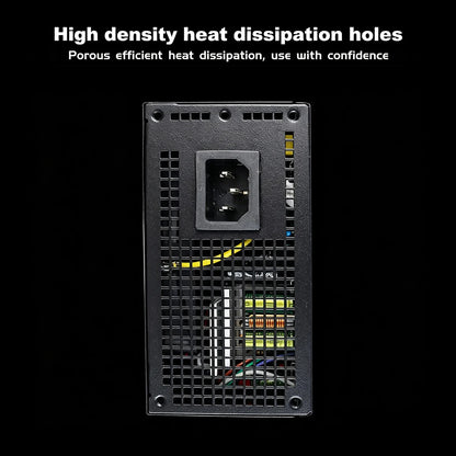 Alimentatore Max 650W SFX Mini ITX Completamente Modulare per Computer 110V~240V 8CM Controllo Intelligente della Temperatura Ventola Silenziosa