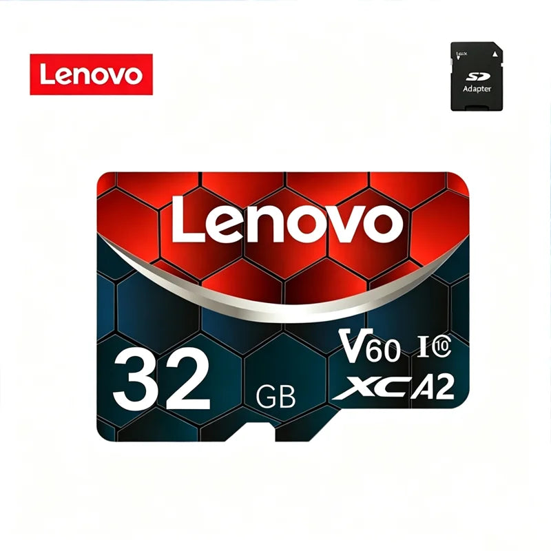 Scheda di memoria Micro SD TF Lenovo A2 U3, 128 GB, 256 GB, 512 GB, scheda TF ad alta velocità per video, compatibile con droni DJI Pocket4 e action camera GoPro HERO.