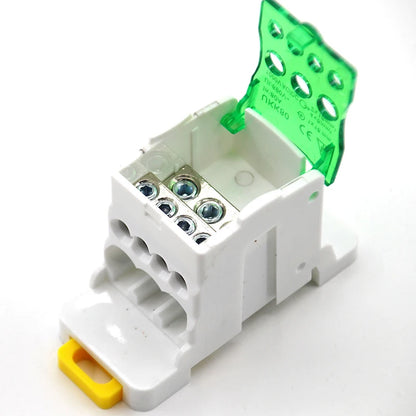 Elettrico Split Morsettiera su Guida Din Scatola di Giunzione Cavo di Alimentazione Connettore Elettrico UKK80A 125A 160A 250A 400A 500A
