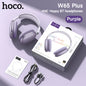 Cuffie Bluetooth HOCO W65 Plus con cancellazione del rumore ANC, auricolari wireless over-ear, suono Hi-Fi, cuffie sportive con pulsante.