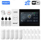 Sistema di allarme domestico wireless PGST, compatibile con Tuya, 4G/2G GSM WiFi, 433MHz, controllo da app, funziona con Alexa