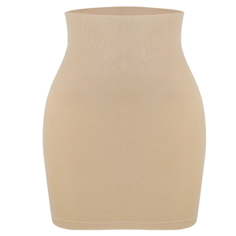 Mezze sottoveste per sotto il vestito Donna Shapewear Controllo della pancia Vita sottile Body Shaper Mezze gonne Perizoma 2 in 1 Butt Lifter Biancheria intima