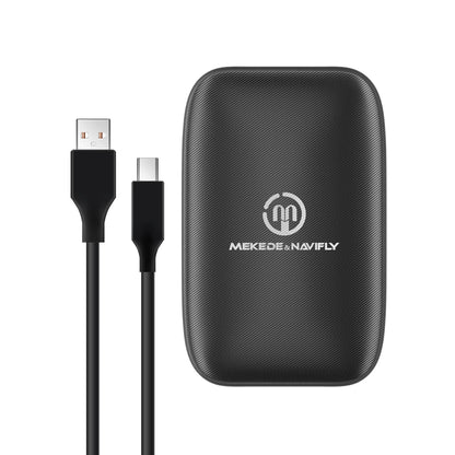Mekede 2026 Android 2GB RAM CarPlay Wireless/Android Auto Wireless MINI BOX 3in1 CarPlay da Cablato a Wireless Portatile per YouTube Netflix Smart Box