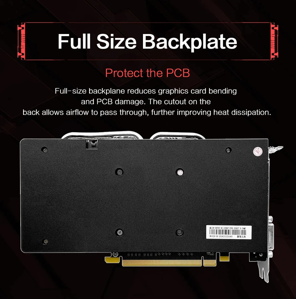 Schede grafiche MLLSE Radeon RX580 8G Memoria GDDR5 Scheda video per giochi PCIE3.0x16 GPU Componenti per computer desktop AMD RX 580 8G