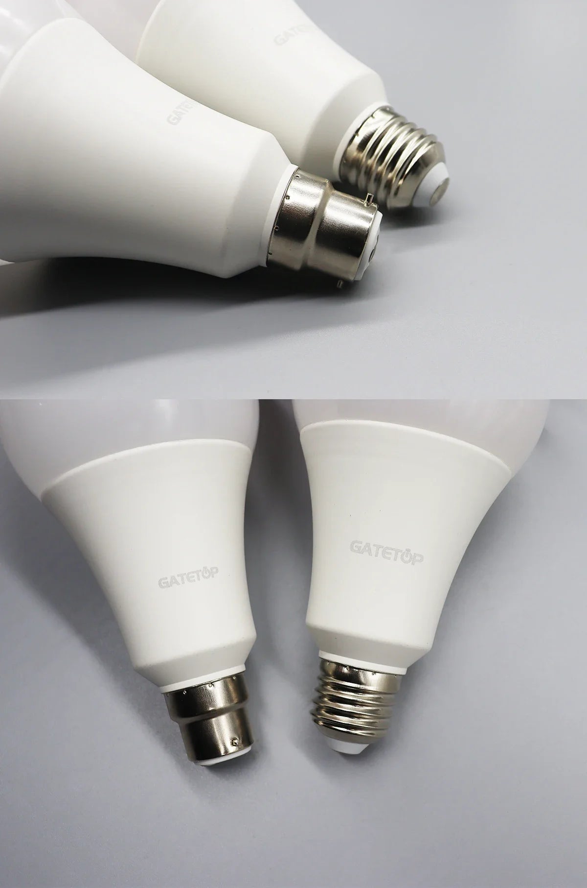 10 Pezzi Lampadine LED E27 B22 da 24W 20W 18W 15W 12W 10W 3W, AC 220V 110V 3000K 6000K, Lampada per Soggiorno e Casa