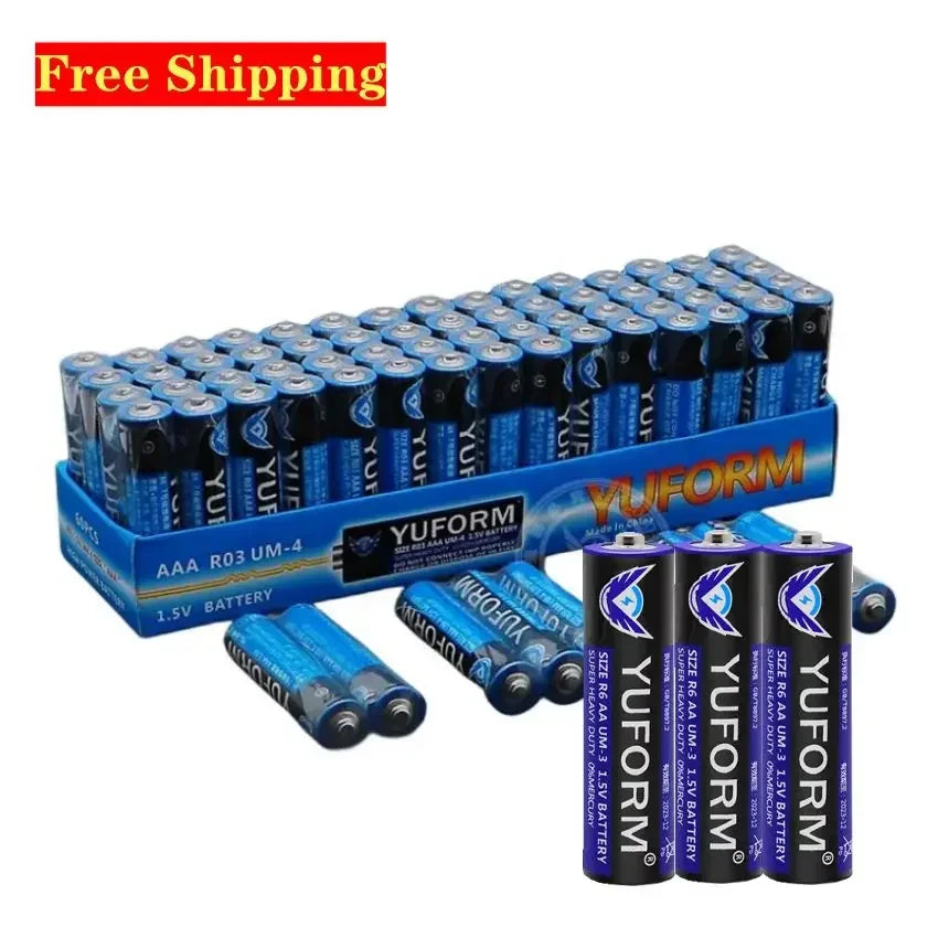 Batteria AAA Batteria a secco alcalina monouso AA da 1,5 V per giocattoli luminosi a LED Fotocamera Mp3FlashShaverCDPlayerMouse wireless