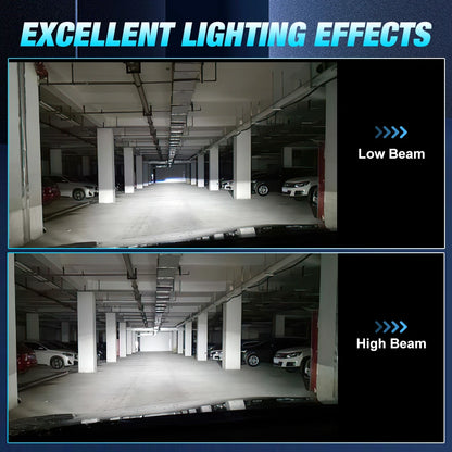 XSTORM H7 Lampadina per fari a LED Mini Wireless 60W 20000LM 6500K CSP per fari per auto Lampade a diodi automatici H7 Turbo Led 12V Automobile