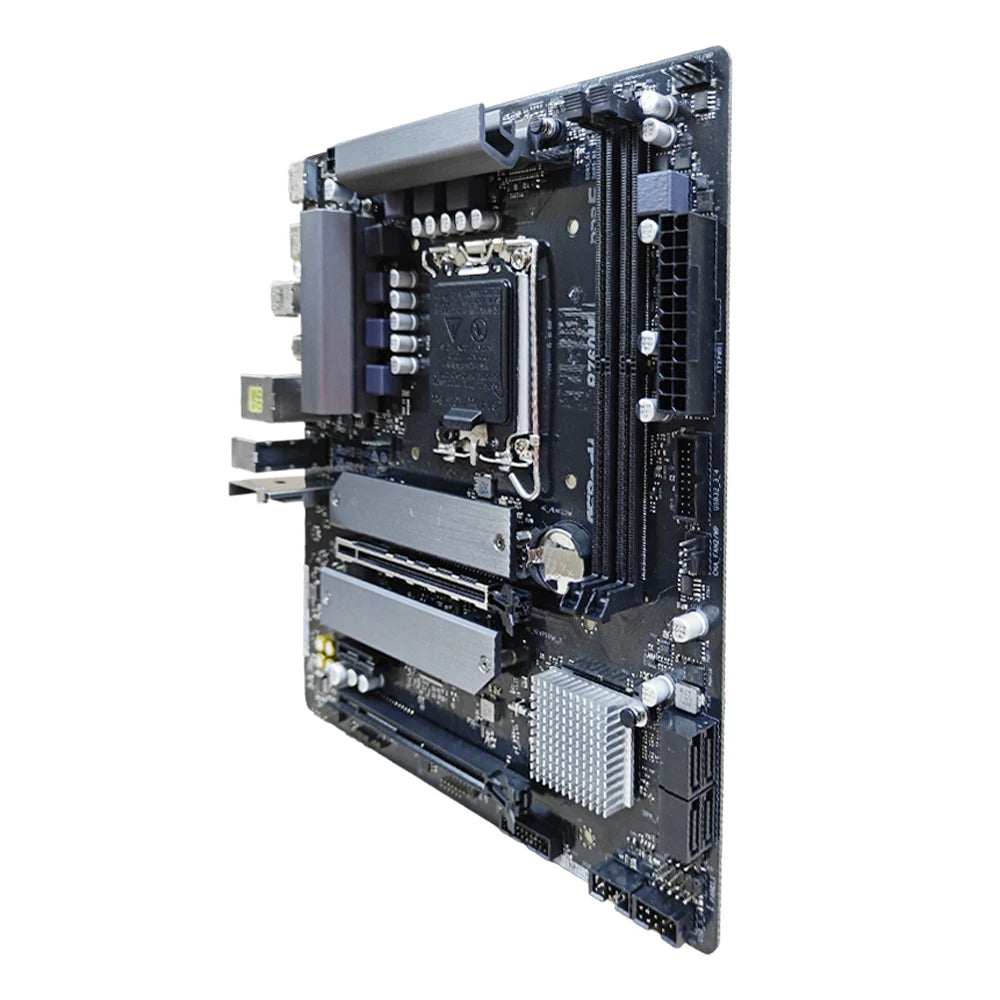 Scheda Madre ASRock B760M Intel B760 LGA 1700 DDR5 Micro ATX M.2 Supporto per CPU Core I5-13600 Core I9-13900 Core I7-13700T I3-12100