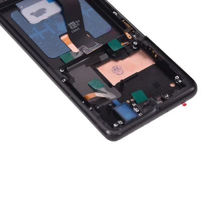 Display LCD AMOLED G998 per Samsung S21 Ultra 5G G998U, Schermo Touch con Digitalizzatore per Samsung S21 Ultra G998B con Cornice